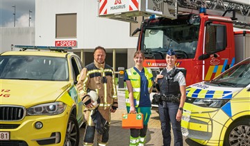 Hulpdiensten openen deuren voor een dag vol actie